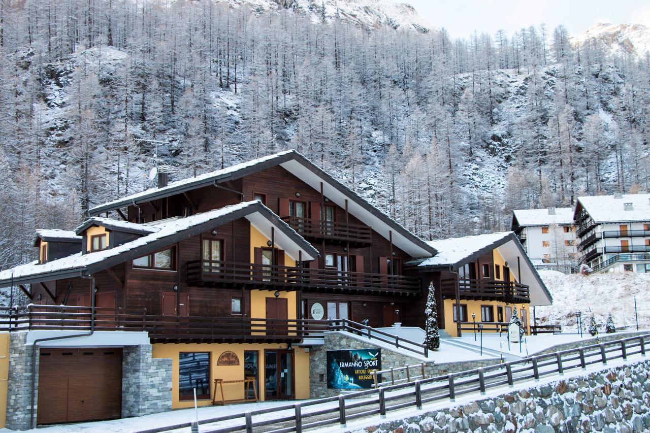 Residence Le Marmotte Gressoney-la-Trinité Kültér fotó